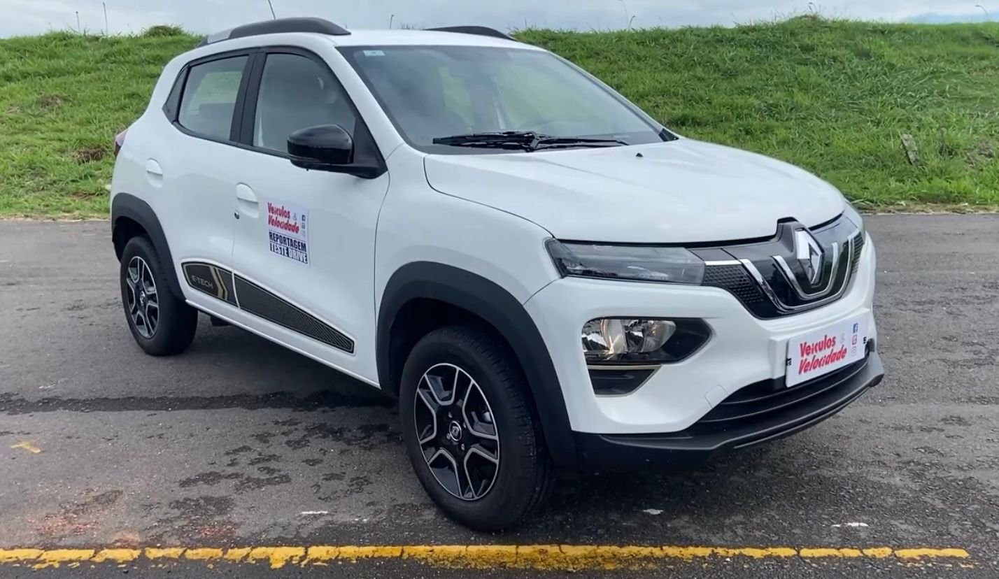 Kwid elétrico fica mais barato