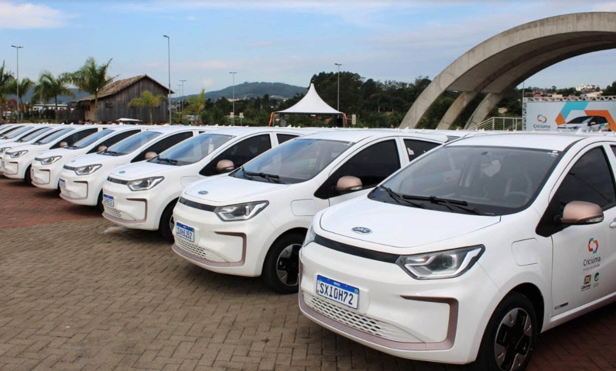 Frota elétrica na prefeitura