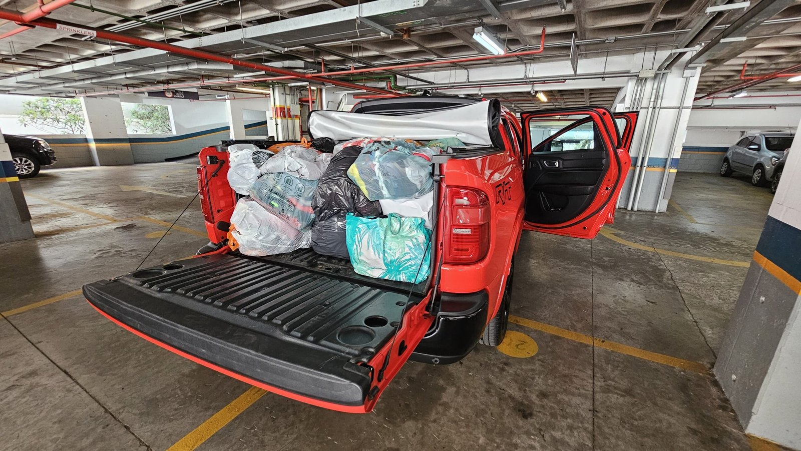 Uma Rampage e 1,2 mil km para fazer doação ao RS