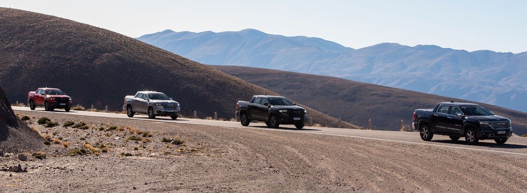 Rampage roda pelas paisagens argentinas